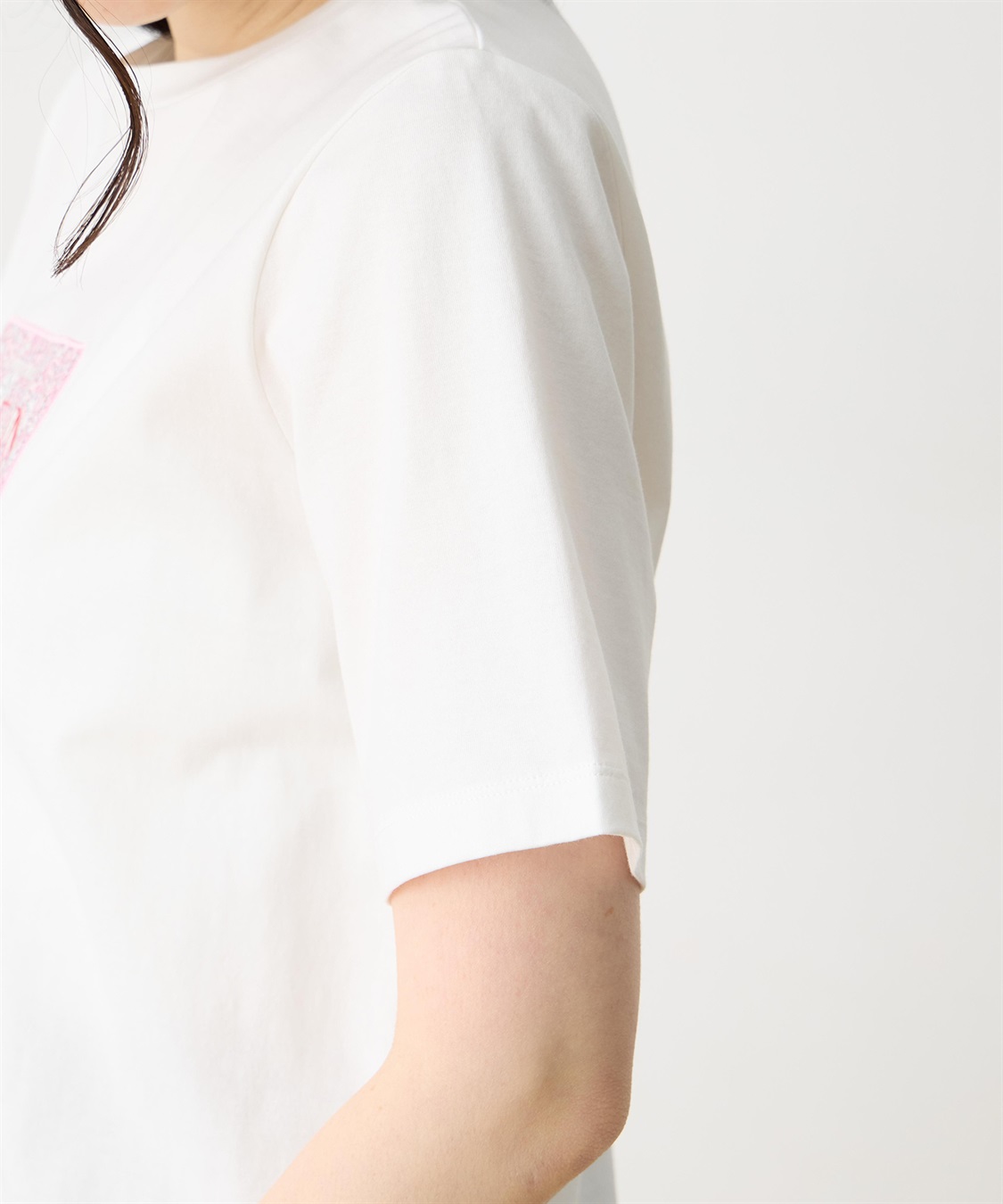 DECOY 【Liberty】リバティプリント半袖Tシャツ【UVカット・接触冷感・オーガニックコットンブレンド】_sub_9