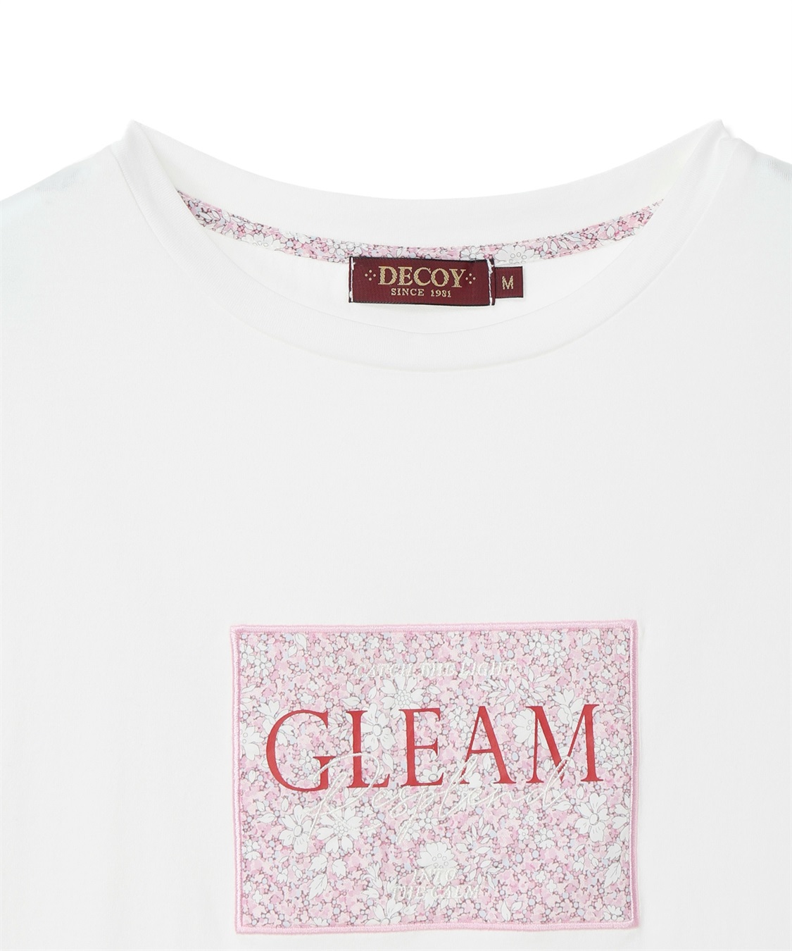 DECOY 【Liberty】リバティプリント半袖Tシャツ【UVカット・接触冷感・オーガニックコットンブレンド】_sub_15