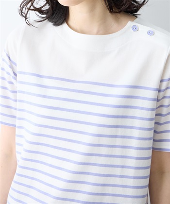 DECOY 【Liberty】リバティプリントパネルボーダープルオーバー【UVカット・接触冷感】【オーガニックコットン】_subthumb_8