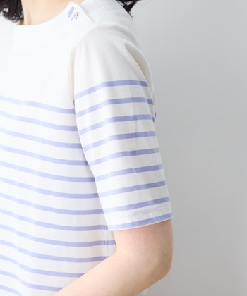 DECOY 【Liberty】リバティプリントパネルボーダープルオーバー【UVカット・接触冷感】【オーガニックコットン】_subthumb_9