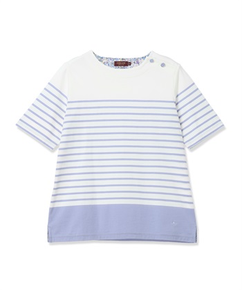 DECOY 【Liberty】リバティプリントパネルボーダープルオーバー【UVカット・接触冷感】【オーガニックコットン】_subthumb_12