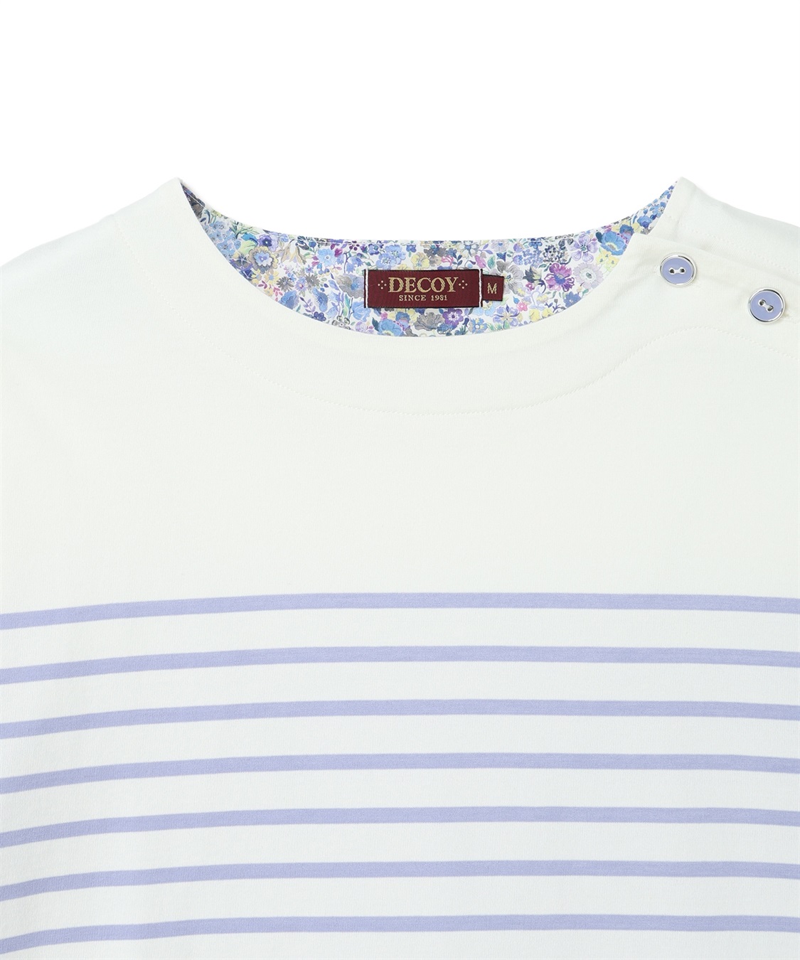 DECOY 【Liberty】リバティプリントパネルボーダープルオーバー【UVカット・接触冷感】【オーガニックコットン】_sub_14