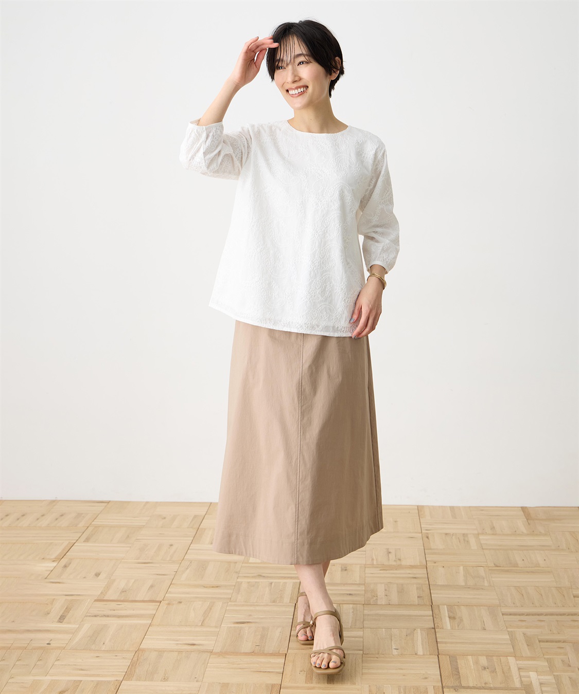 DECOY ひやさらドッキングプルオーバー【冷感】【UVカット】_sub_10