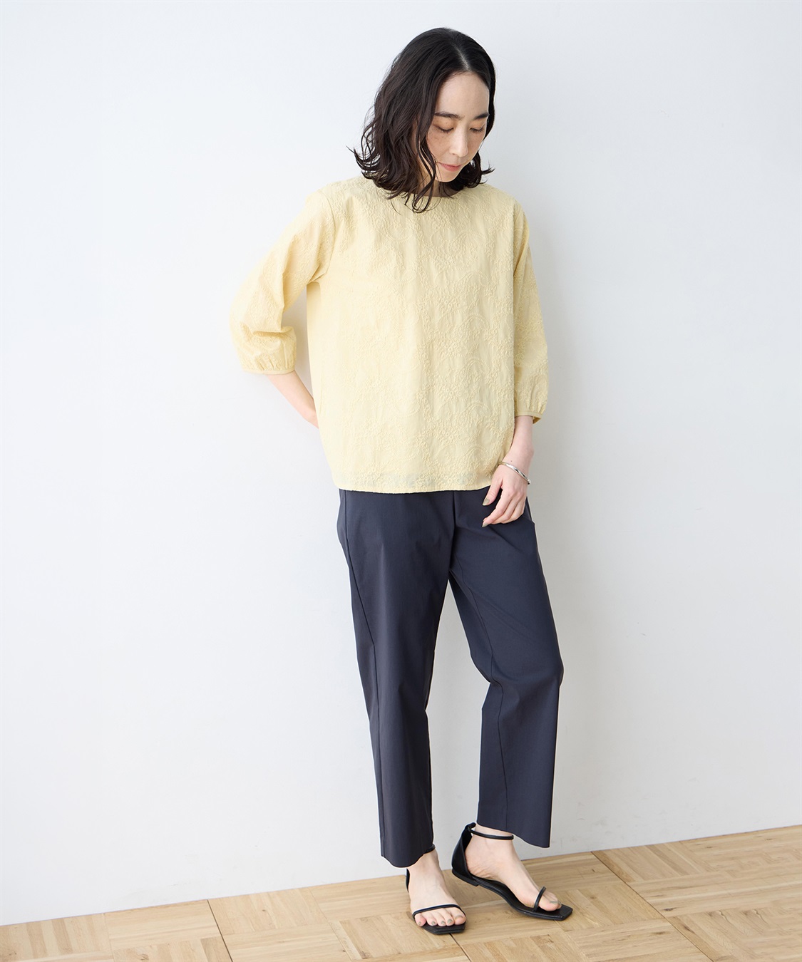 DECOY ひやさらドッキングプルオーバー【冷感】【UVカット】_sub_12