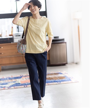 DECOY ひやさらジャカード Tシャツ【冷感】【UVカット】_subthumb_2