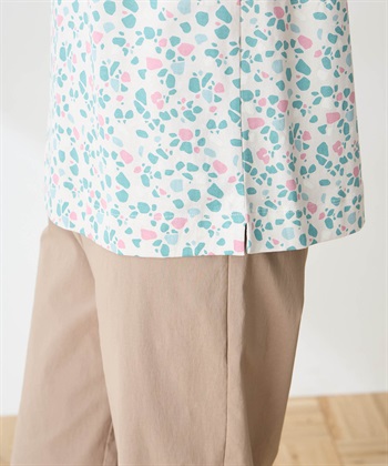 DECOY 【in Bloomコラボ】ひやさら総柄Tシャツ【冷感】【UVカット】【ひやさや・UVカット・オーガニックコットン】_subthumb_10