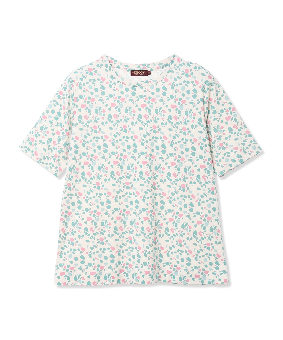 DECOY 【in Bloomコラボ】ひやさら総柄Tシャツ【冷感】【UVカット】【ひやさや・UVカット・オーガニックコットン】_sub_11