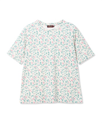 DECOY 【in Bloomコラボ】ひやさら総柄Tシャツ【冷感】【UVカット】【ひやさや・UVカット・オーガニックコットン】_subthumb_11