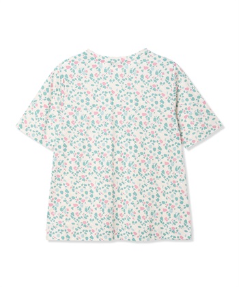 DECOY 【in Bloomコラボ】ひやさら総柄Tシャツ【冷感】【UVカット】【ひやさや・UVカット・オーガニックコットン】_subthumb_12