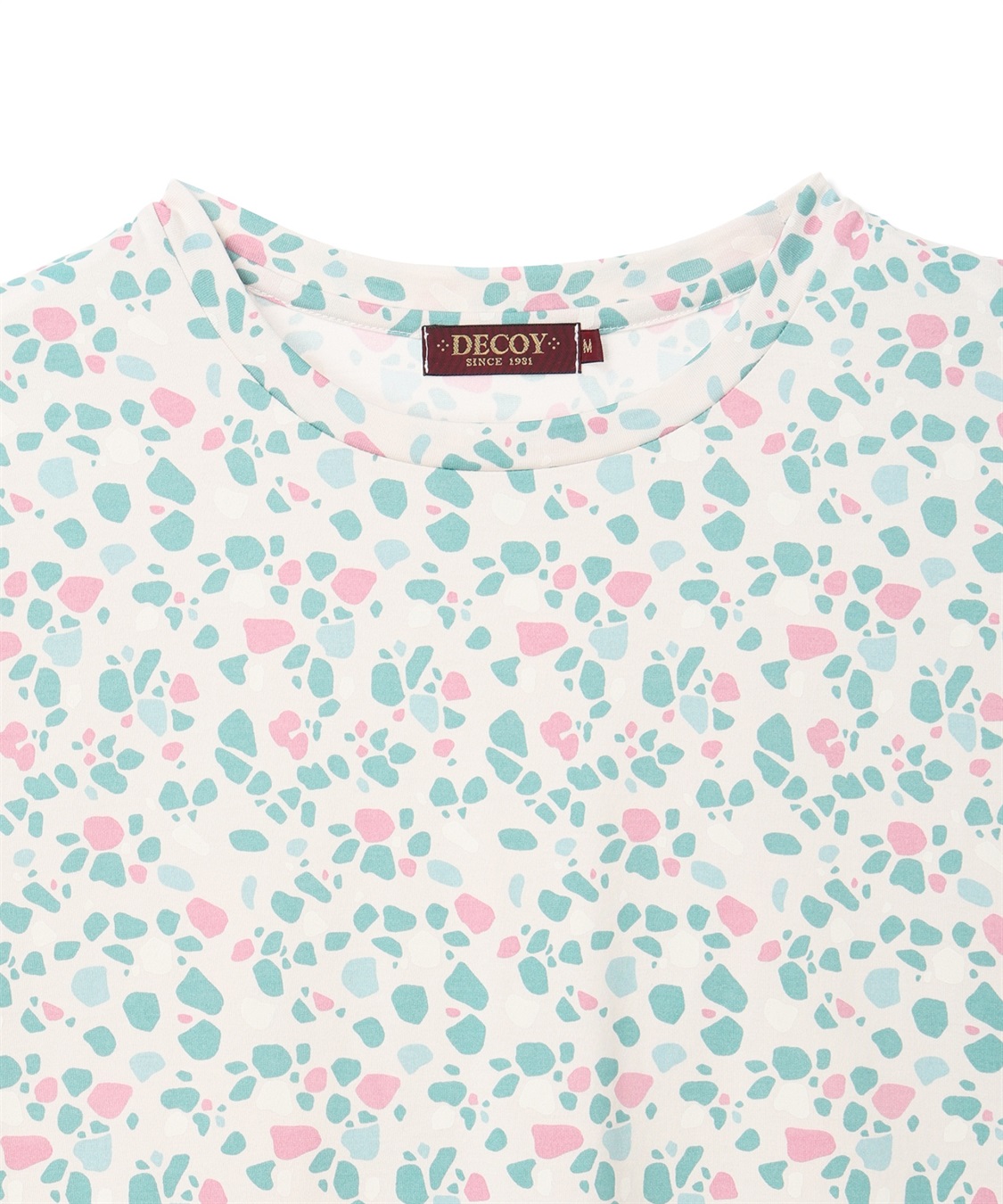 DECOY 【in Bloomコラボ】ひやさら総柄Tシャツ【冷感】【UVカット】【ひやさや・UVカット・オーガニックコットン】_sub_13