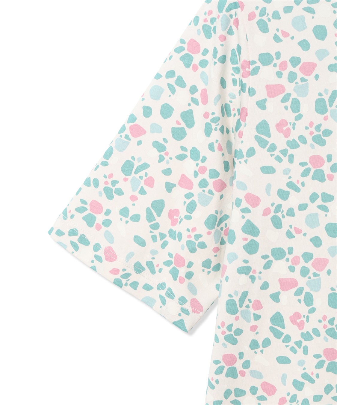 DECOY 【in Bloomコラボ】ひやさら総柄Tシャツ【冷感】【UVカット】【ひやさや・UVカット・オーガニックコットン】_sub_14