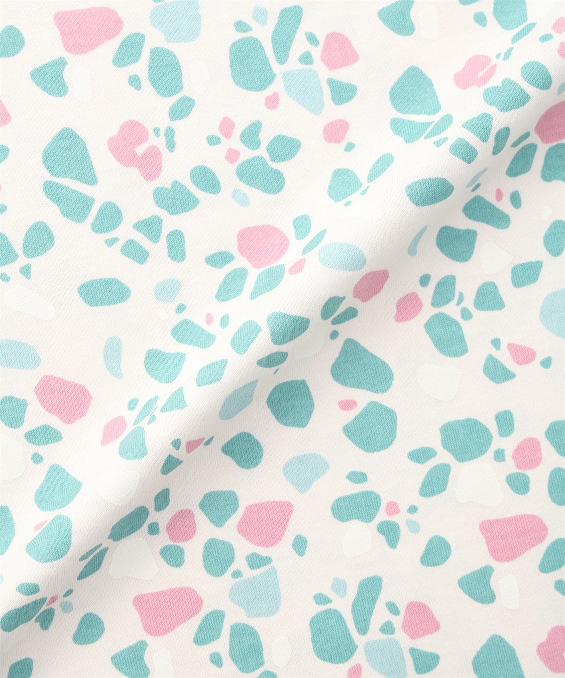 DECOY 【in Bloomコラボ】ひやさら総柄Tシャツ【冷感】【UVカット】【ひやさや・UVカット・オーガニックコットン】_sub_16