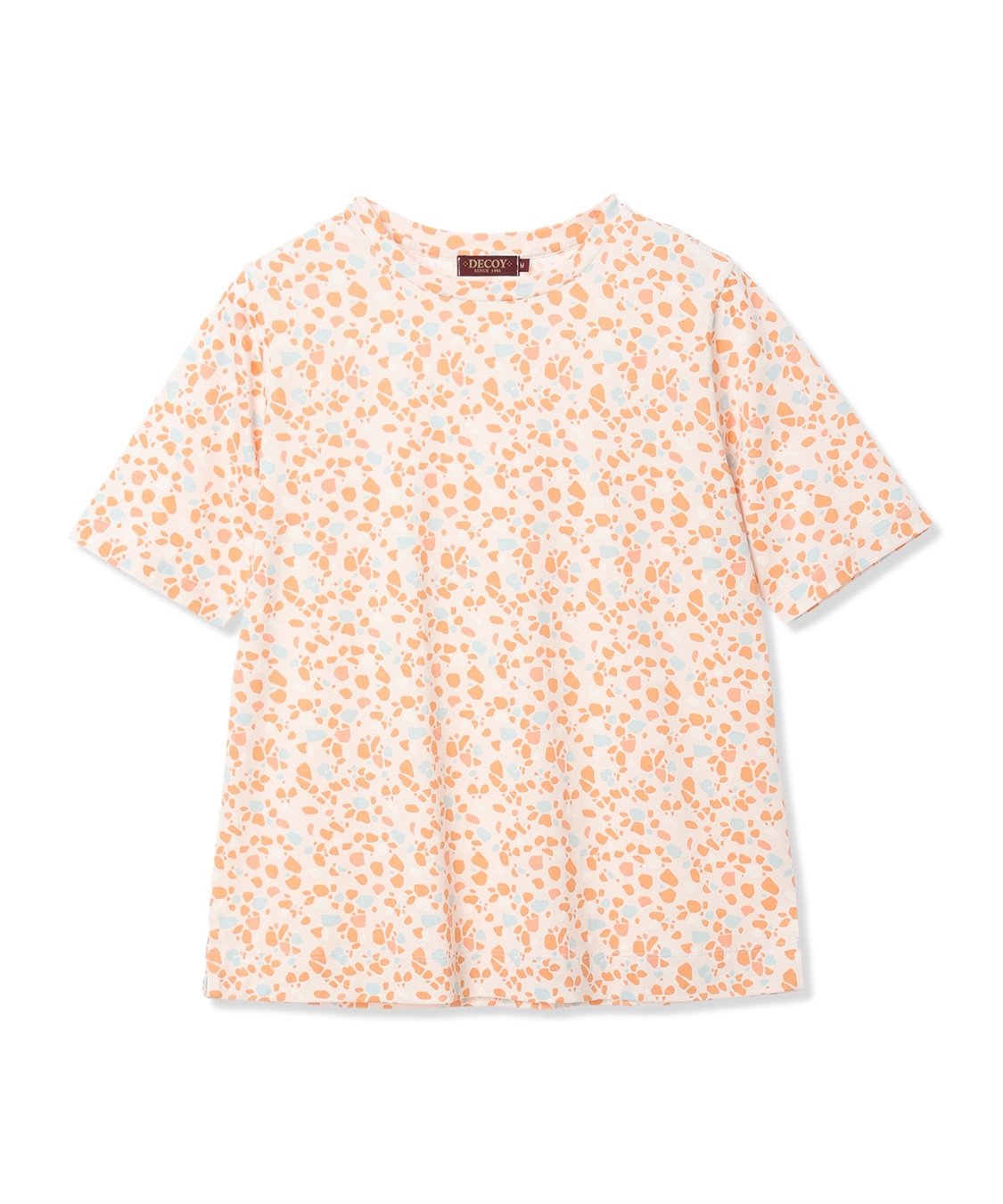 DECOY 【in Bloomコラボ】ひやさら総柄Tシャツ【冷感】【UVカット】【ひやさや・UVカット・オーガニックコットン】_sub_18