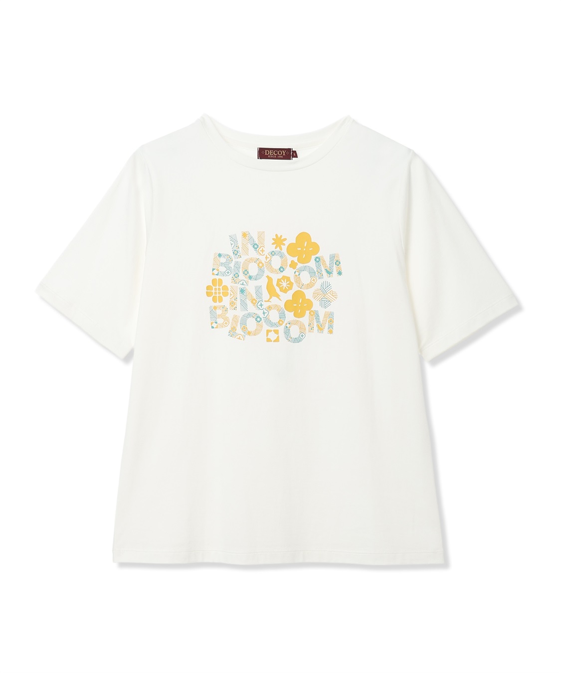 DECOY 【in Bloomコラボ】ひやさらプリントTシャツ【冷感】【UVカット】【ひやさら・UVカット・オーガニックコットン】_sub_18