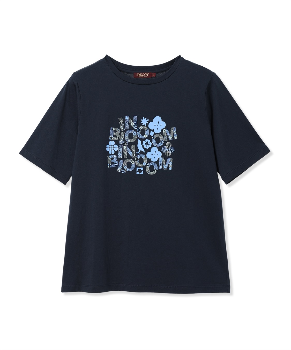 DECOY 【in Bloomコラボ】ひやさらプリントTシャツ【冷感】【UVカット】【ひやさら・UVカット・オーガニックコットン】_sub_19