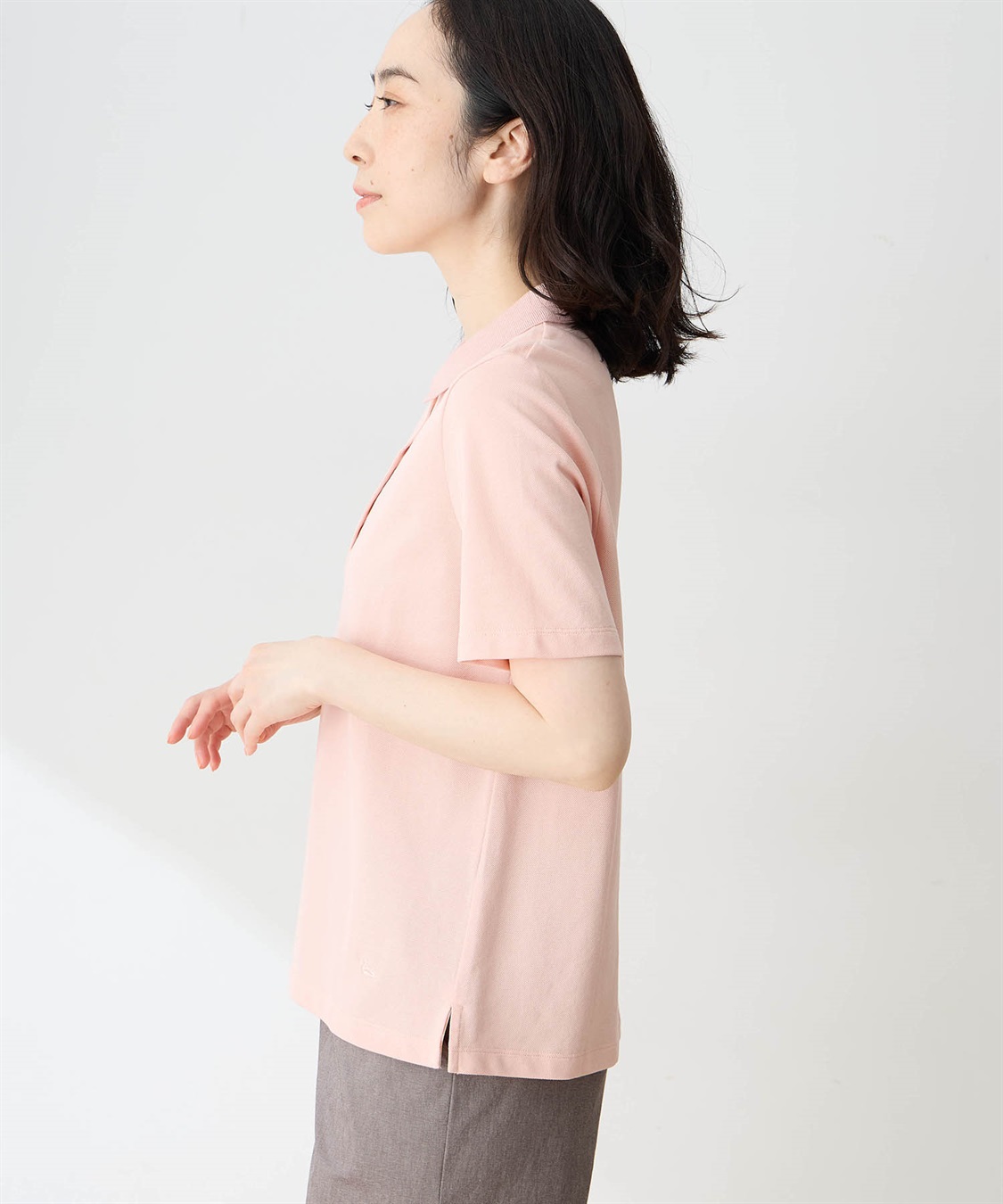 DECOY 【in Bloomコラボ】ひやさらポロシャツ【冷感】【UVカット】【ひやさら・UVカット・オーガニックコットン】_sub_1