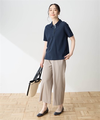 DECOY 【in Bloomコラボ】ひやさらポロシャツ【冷感】【UVカット】【ひやさら・UVカット・オーガニックコットン】_subthumb_5