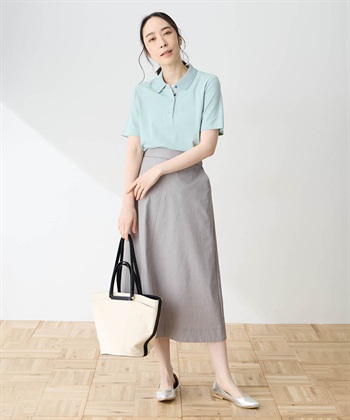 DECOY 【in Bloomコラボ】ひやさらポロシャツ【冷感】【UVカット】【ひやさら・UVカット・オーガニックコットン】_subthumb_7