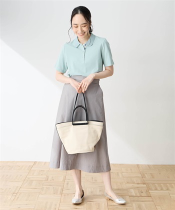 DECOY 【in Bloomコラボ】ひやさらポロシャツ【冷感】【UVカット】【ひやさら・UVカット・オーガニックコットン】_subthumb_8