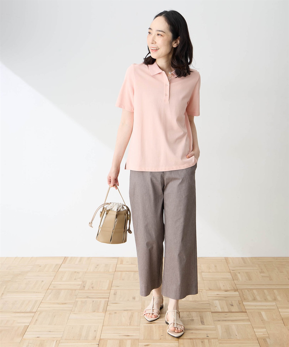 DECOY 【in Bloomコラボ】ひやさらポロシャツ【冷感】【UVカット】【ひやさら・UVカット・オーガニックコットン】_sub_10