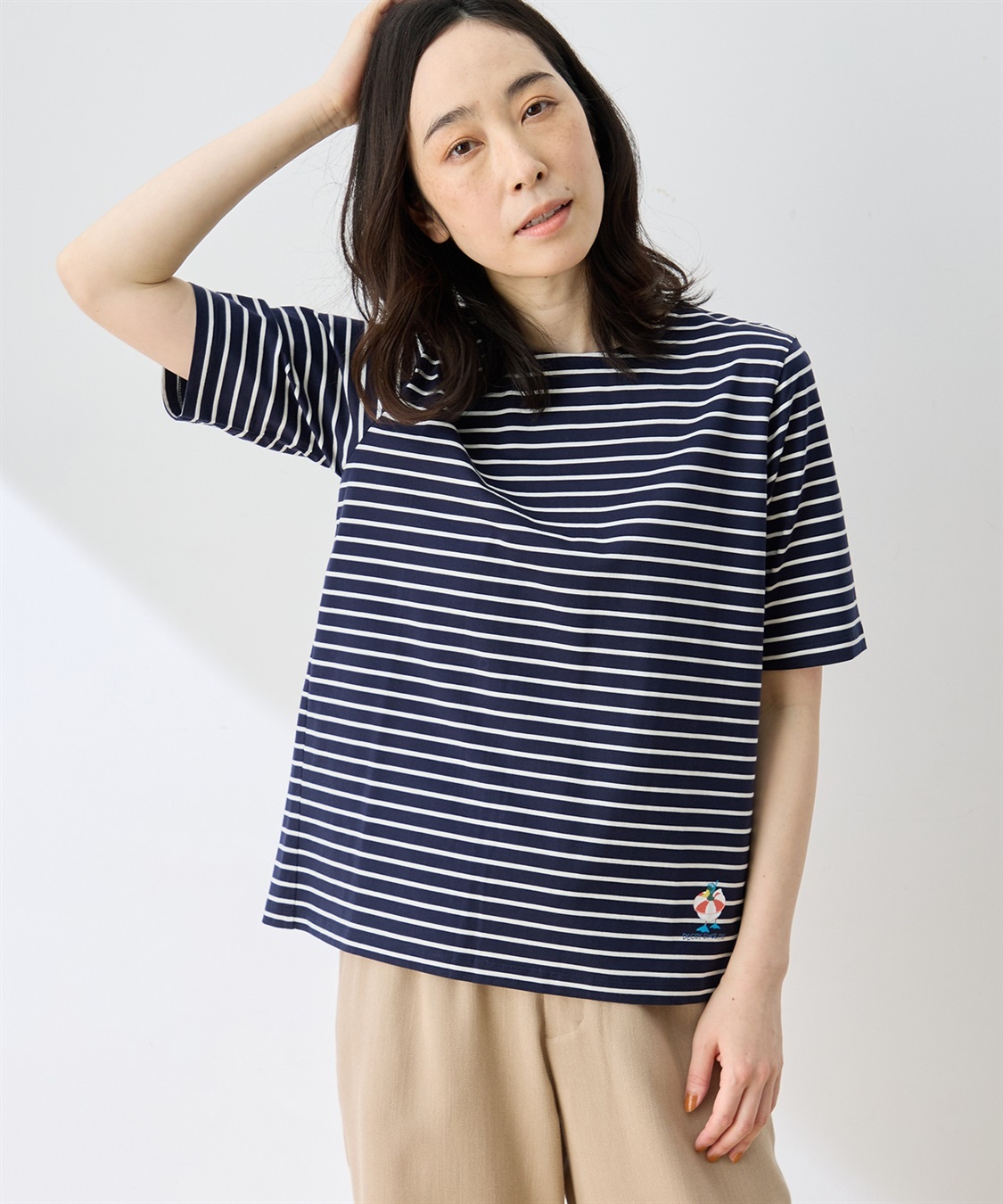 DECOY ひやさらプレミアムボーダー Tシャツ_sub_3