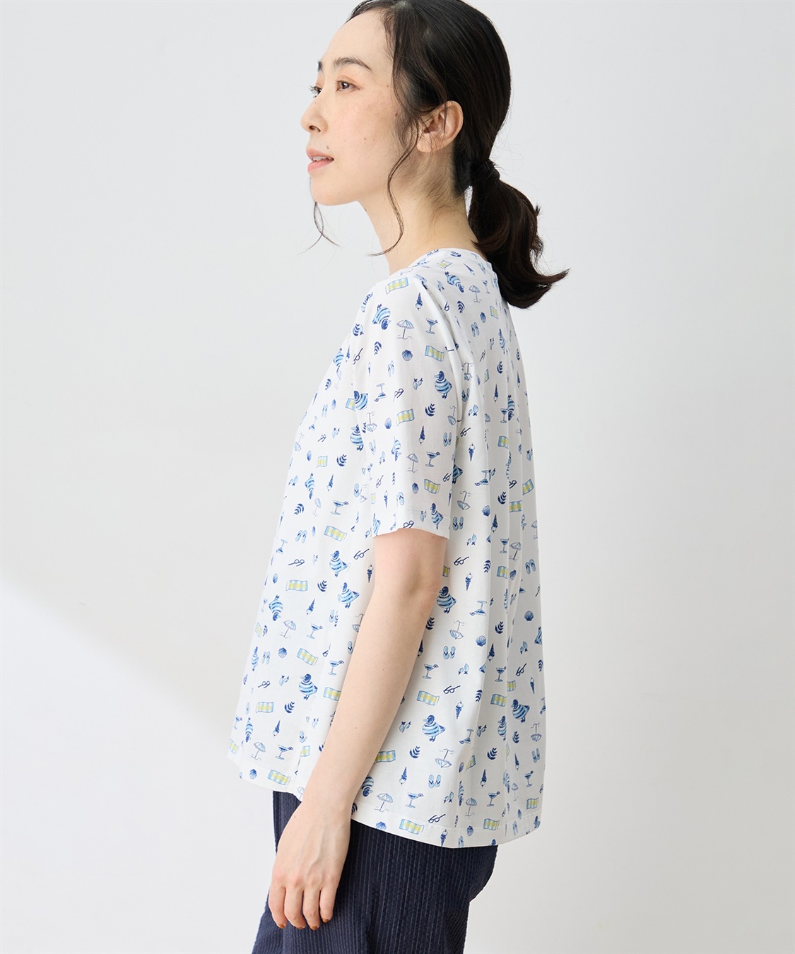 DECOY ひやさらプレミアムプリントTシャツ_sub_1
