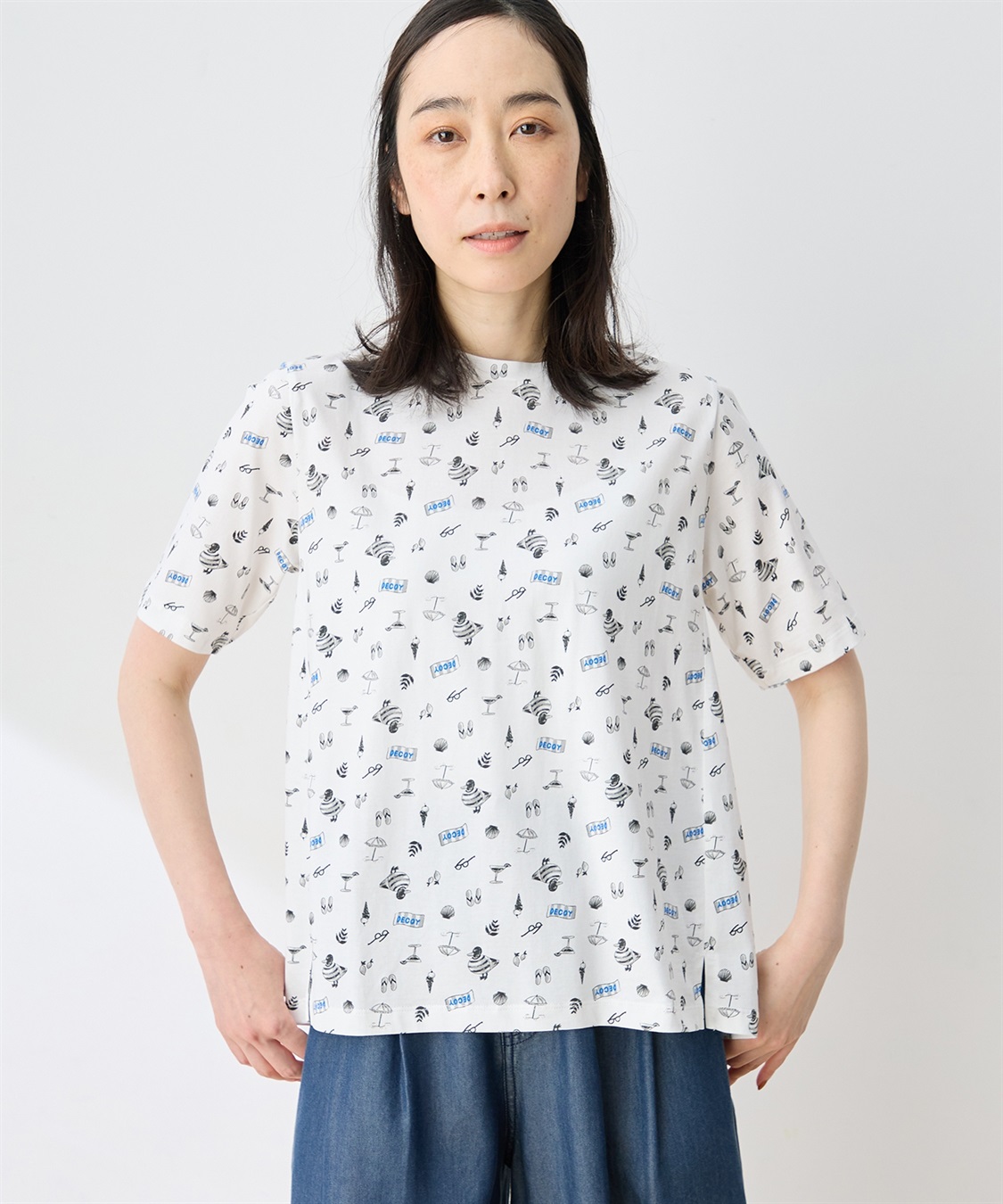 DECOY ひやさらプレミアムプリントTシャツ_sub_3