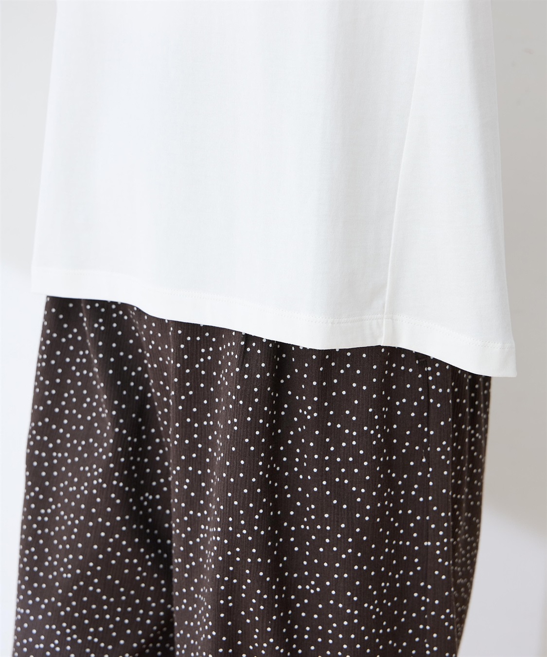 DECOY 【ひやさらコットン】モックネックベジタブルプリント5分袖Tシャツ【綿100％・接触冷感・UVカット】_sub_17