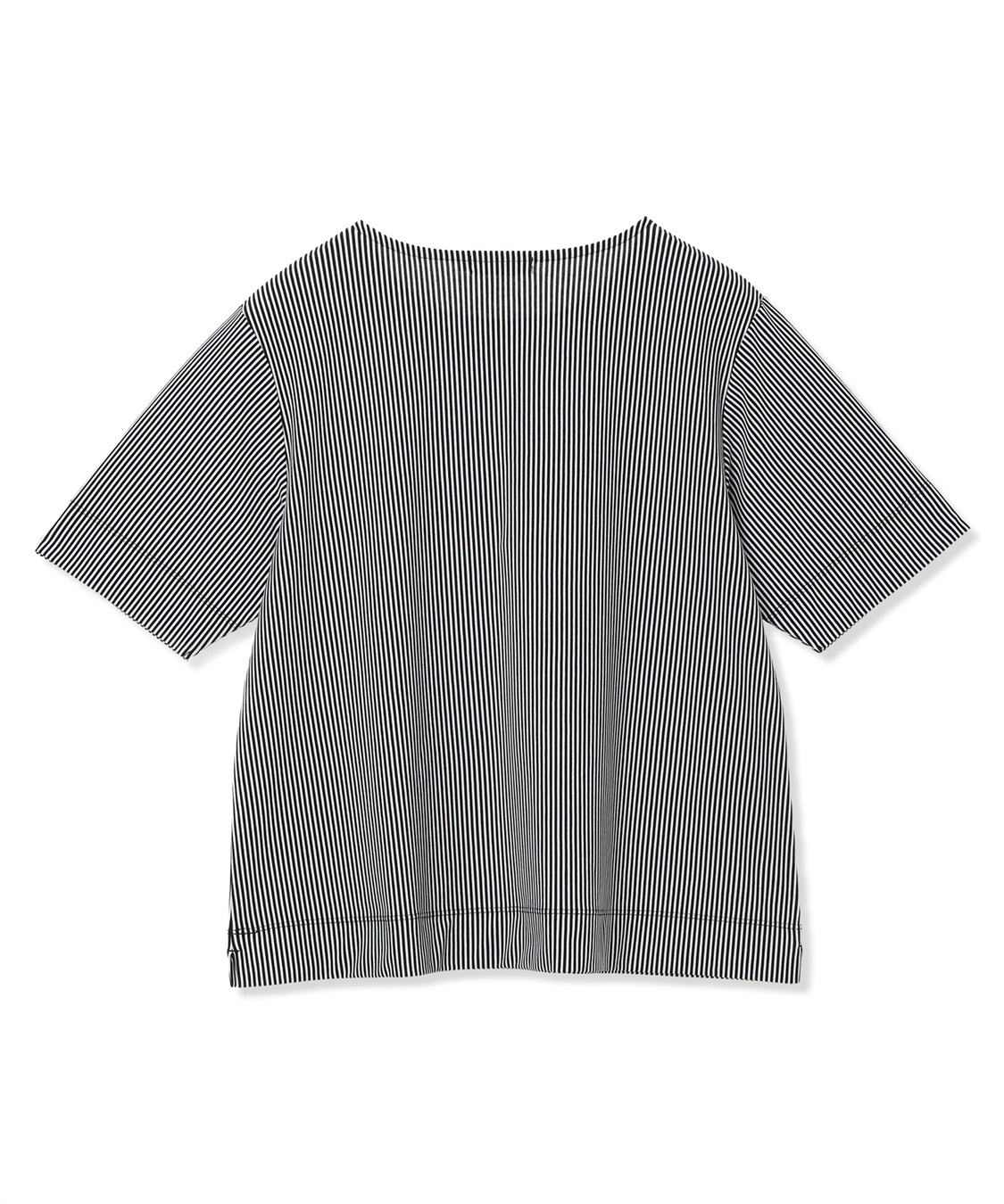 DECOY トリコットストライプ5分袖Tシャツ【接触冷感・UVカット】_sub_17