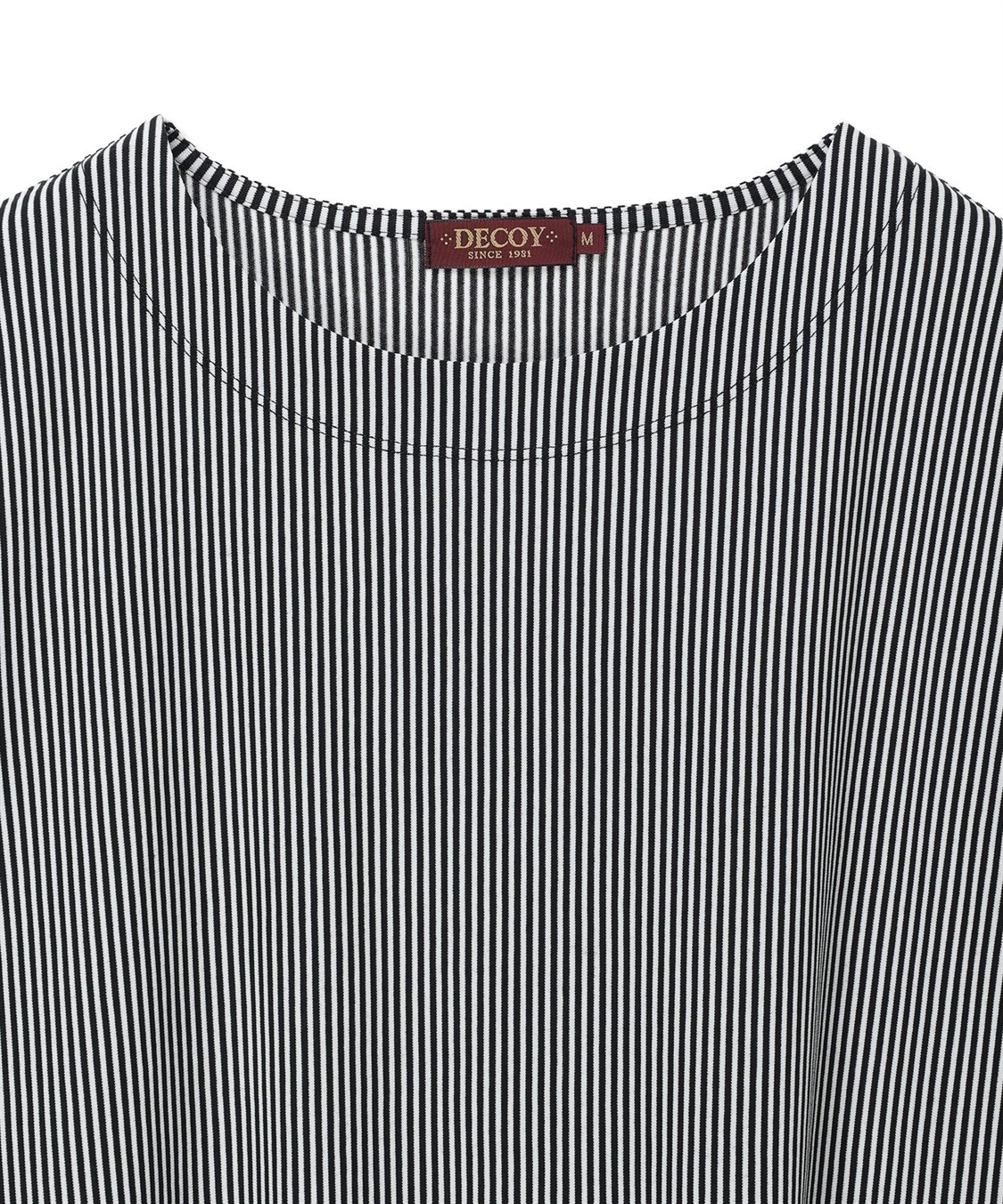 DECOY トリコットストライプ5分袖Tシャツ【接触冷感・UVカット】_sub_18
