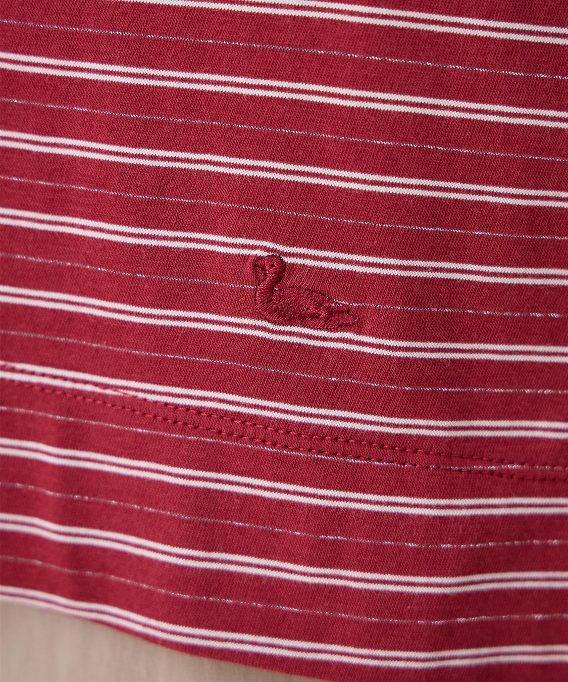DECOY ラメボーダー7分袖Tシャツ_sub_11