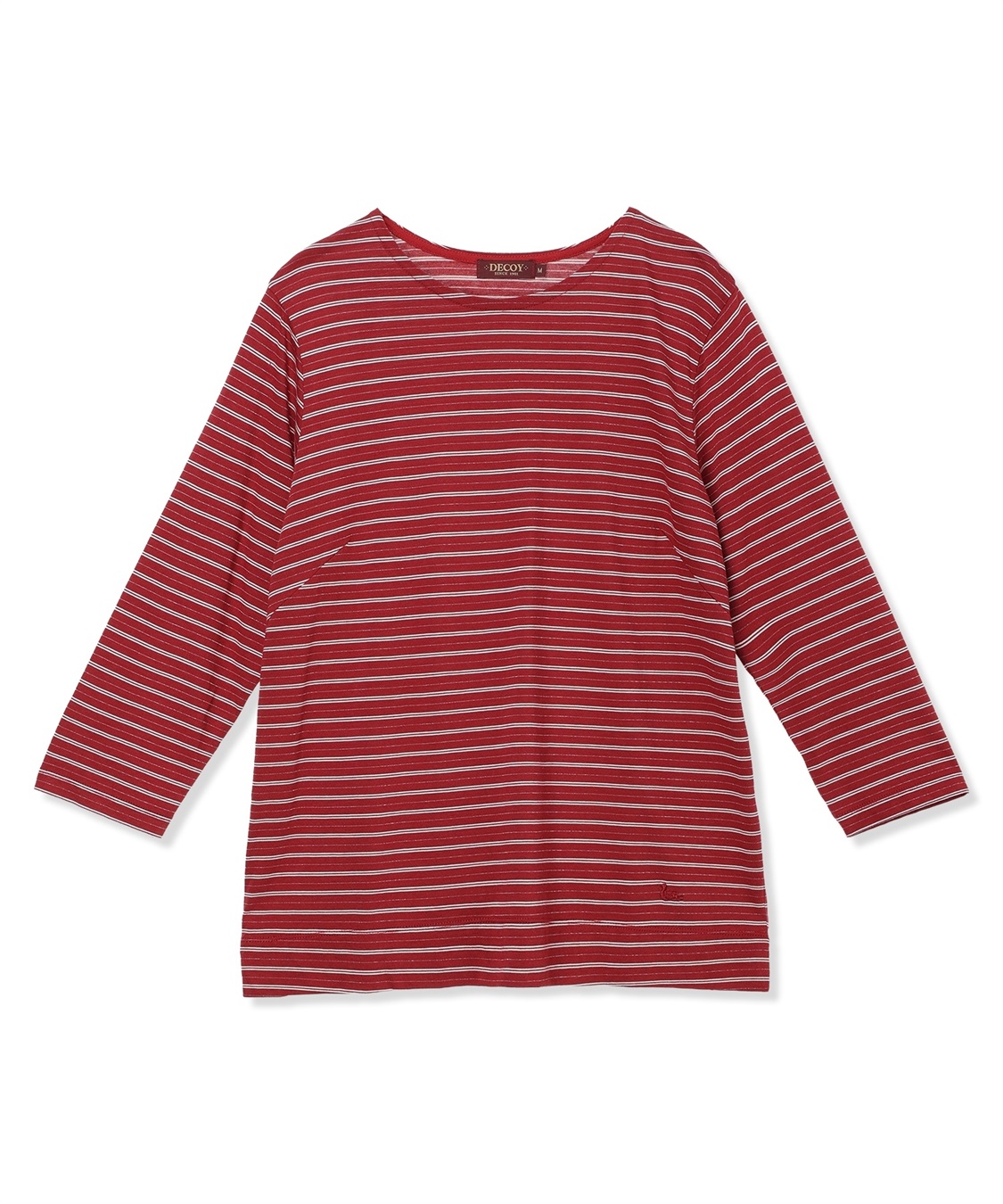 DECOY ラメボーダー7分袖Tシャツ_sub_12