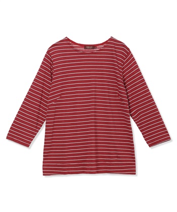 DECOY ラメボーダー7分袖Tシャツ_subthumb_12