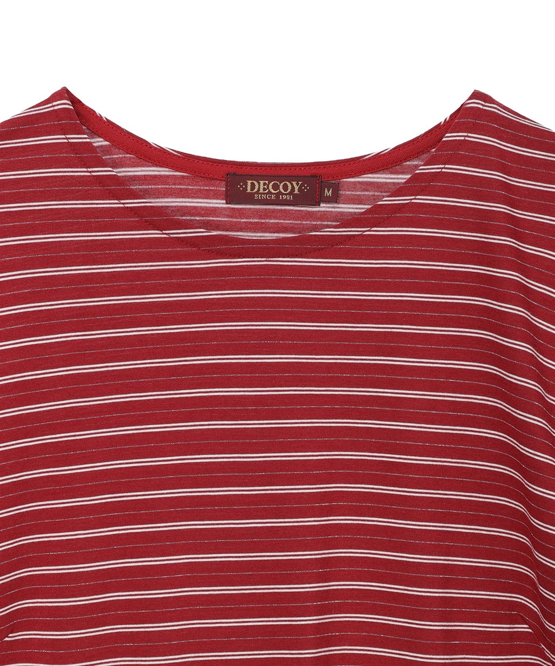 DECOY ラメボーダー7分袖Tシャツ_sub_14