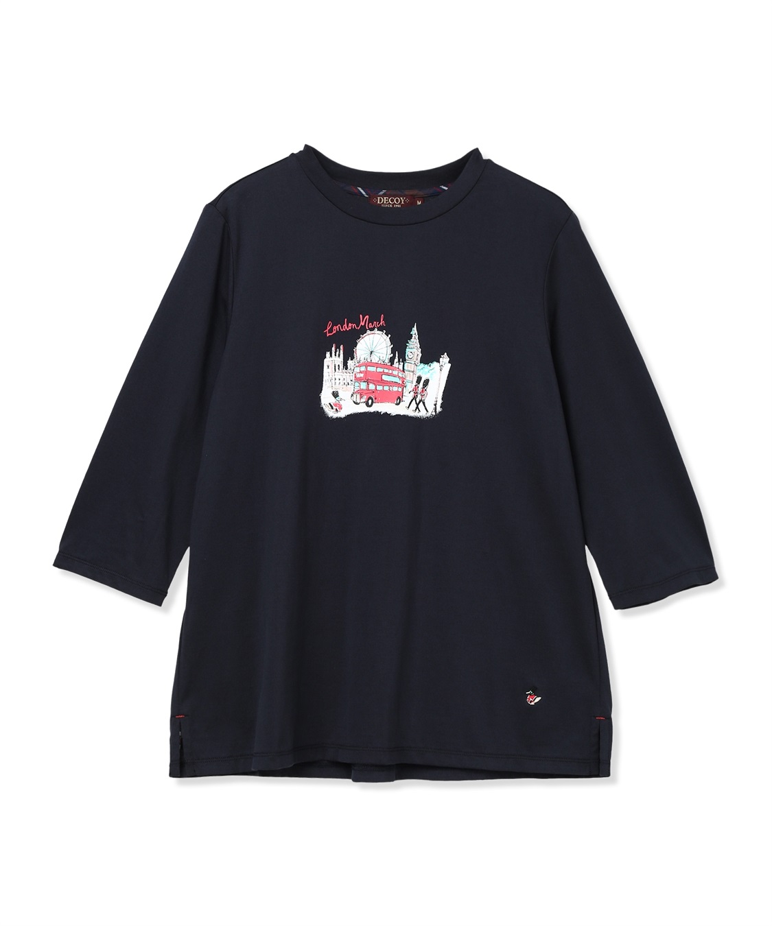 DECOY 【chiyoさんコラボ】ロンドンマーチロゴプリント7分袖Tシャツ【オーガニックコットンブレンド】_sub_26