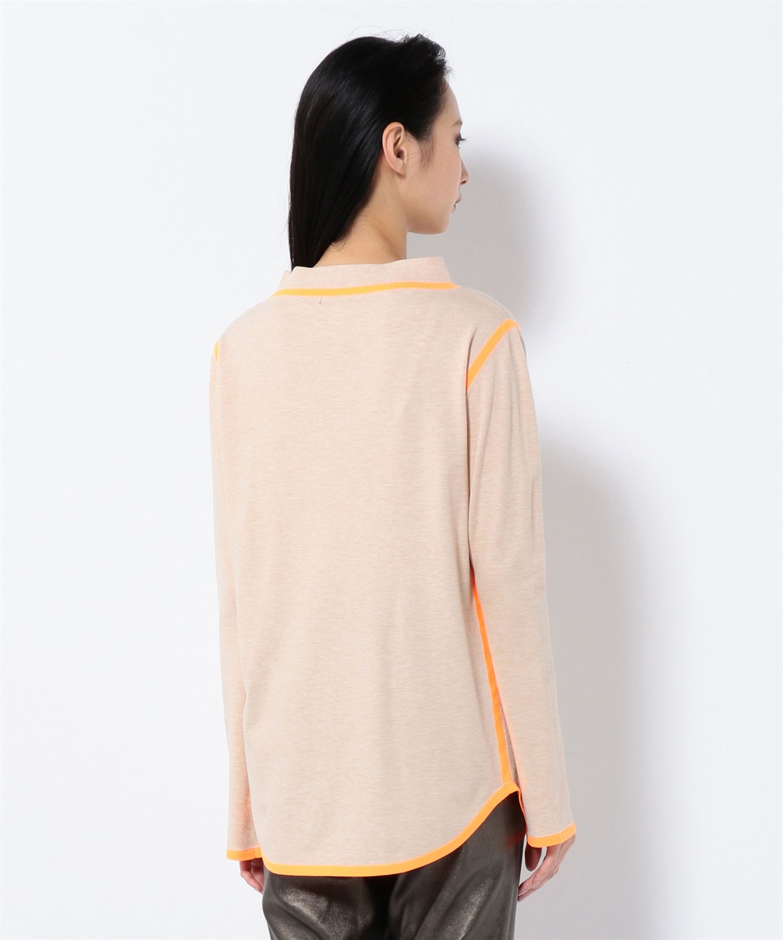 ヴィスコース蛍光ラインニット 49AV JUNKO SHIMADA｜クロスプラス公式