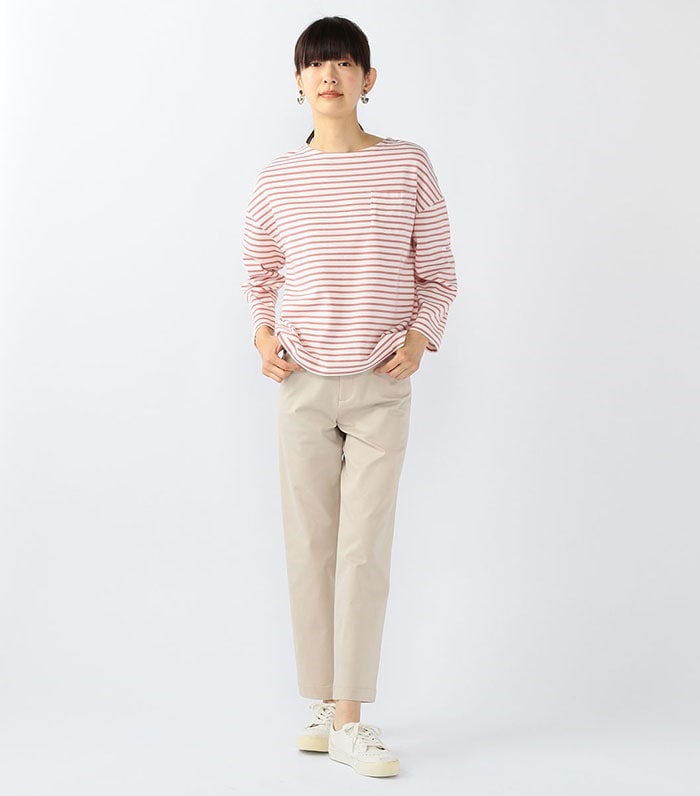 DECOY オーガニックコットンボーダープルオーバー_sub_10