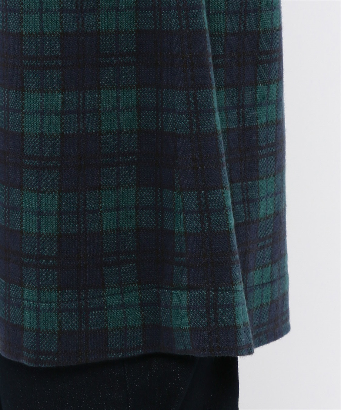 DECOY チェックジャガードジャンパードレス_sub_7