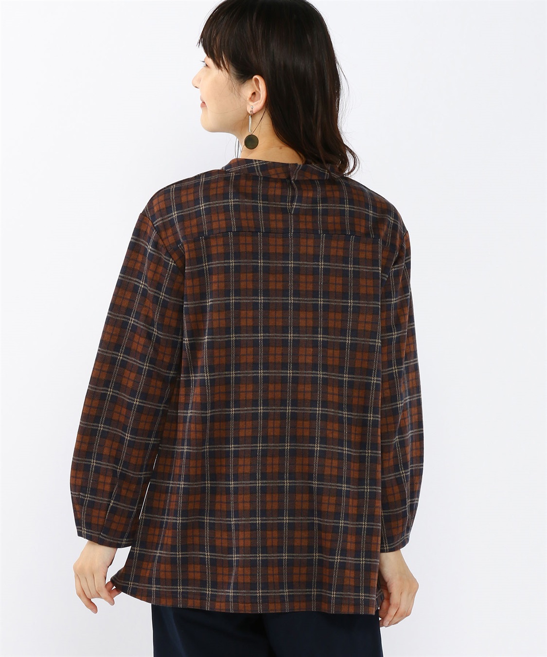 ジャガードチェックジャンパースカート DECOY｜クロスプラス公式通販サイト