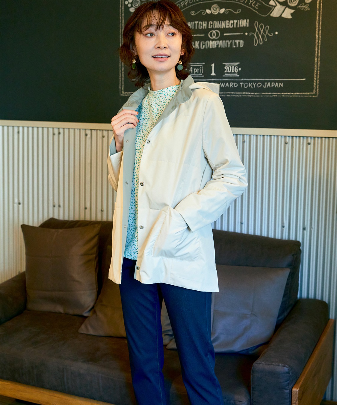 DECOY オーガニックコットンハイネックプリントプルオーバー_sub_10