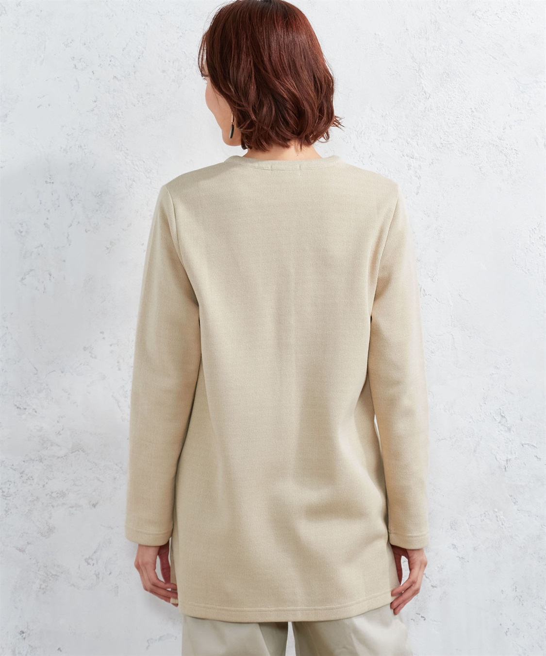 DECOY Wフェイスクルーネックカーディガン_sub_4