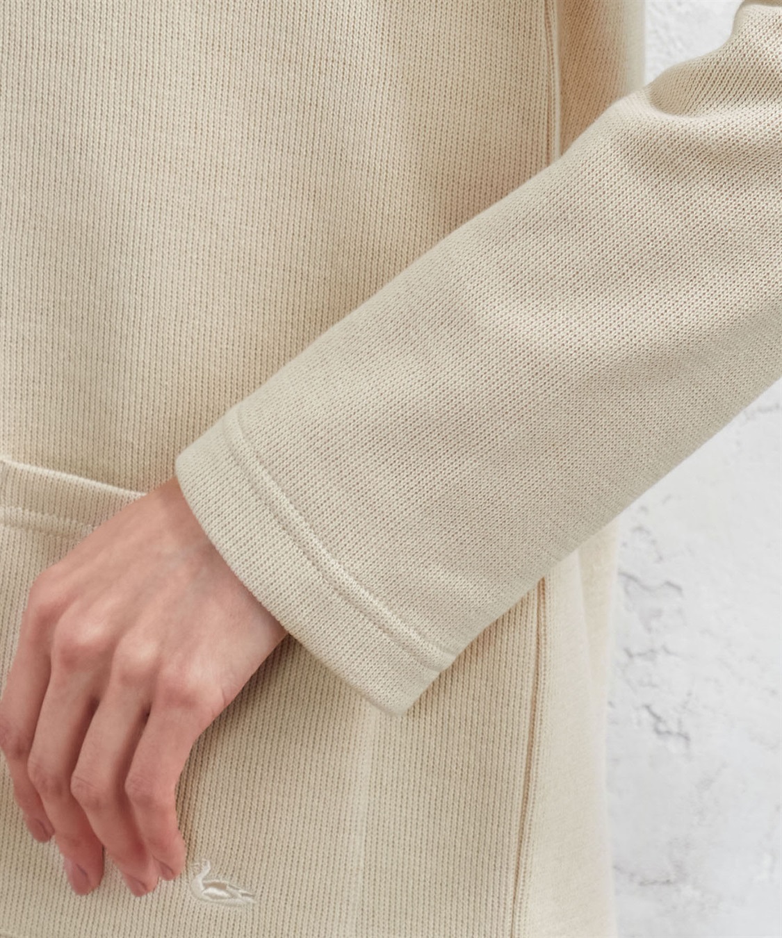 DECOY Wフェイスクルーネックカーディガン_sub_6