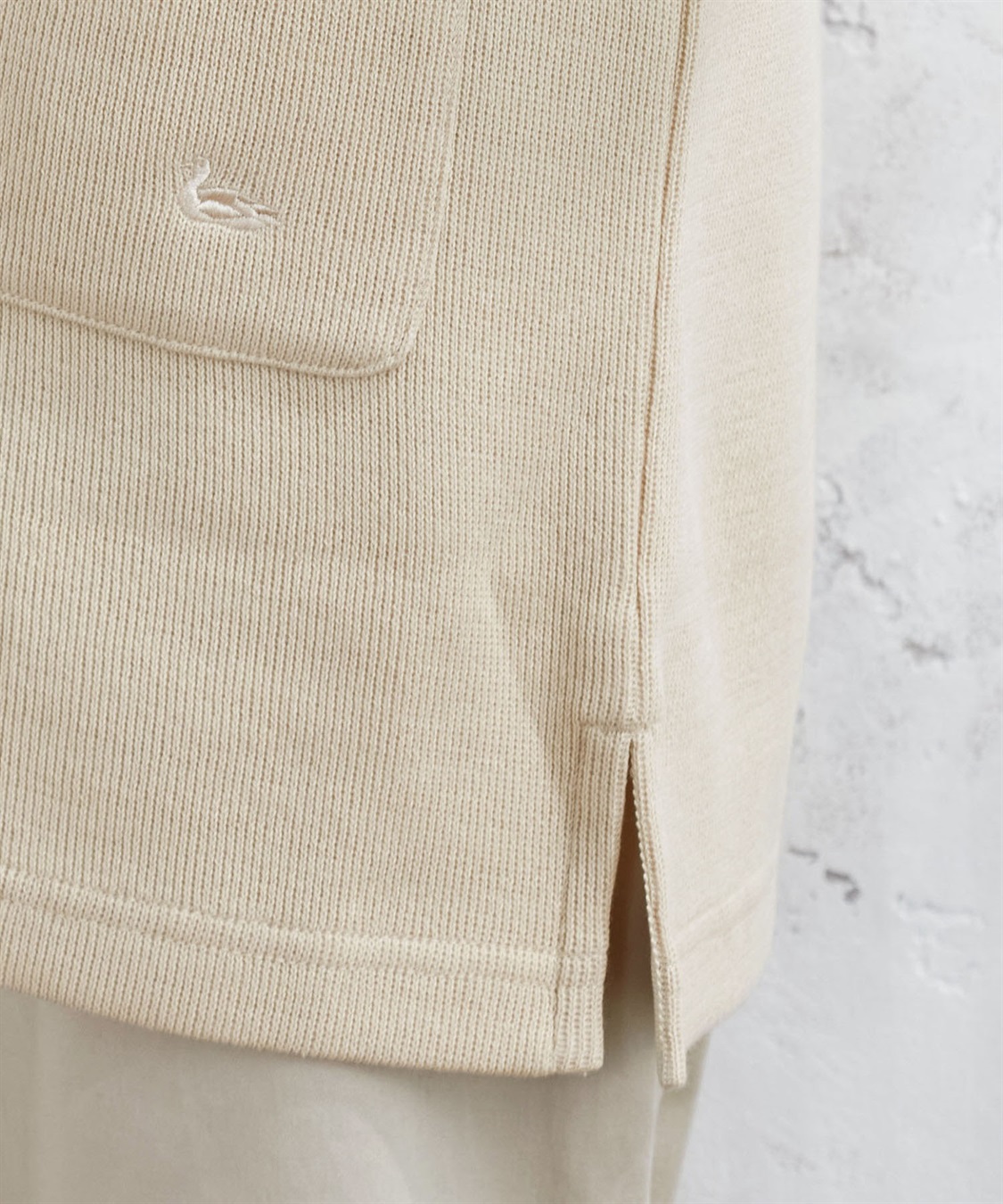 DECOY Wフェイスクルーネックカーディガン_sub_8