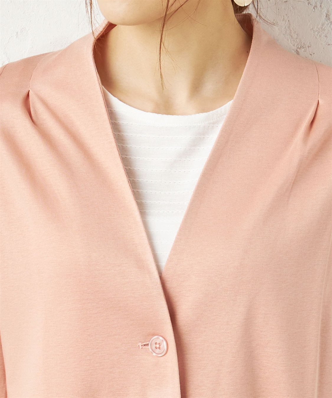 DECOY コットンレーヨンカットソーカーディガン_sub_4