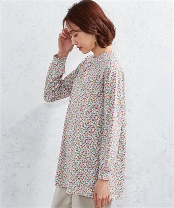 DECOY 小花柄カットソー_subthumb_1