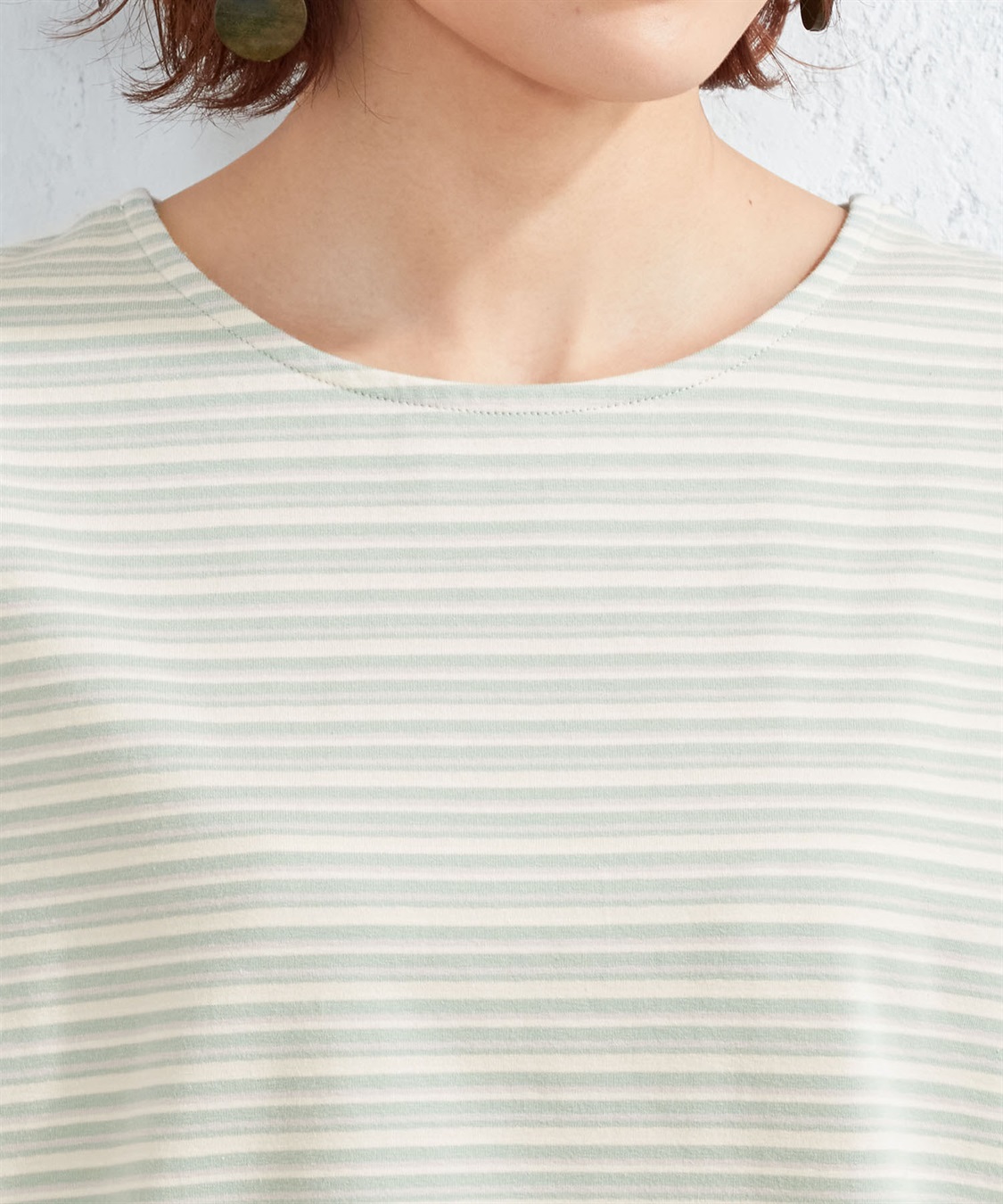 DECOY マルチボーダーベーシックカットソー_sub_3