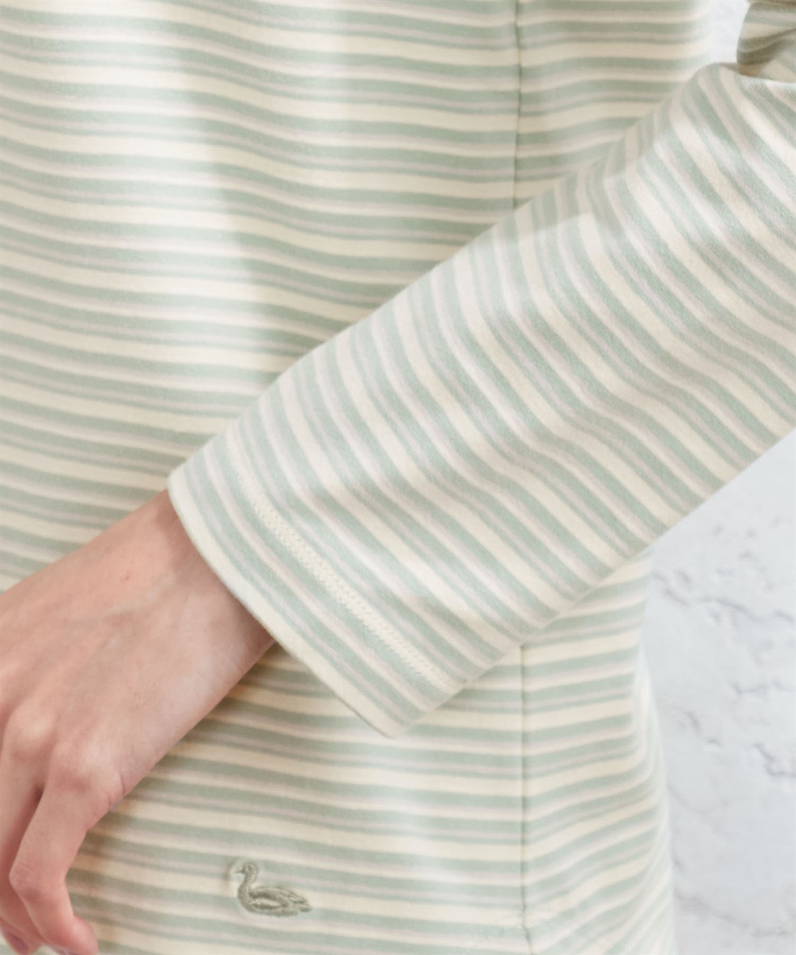 DECOY マルチボーダーベーシックカットソー_sub_4