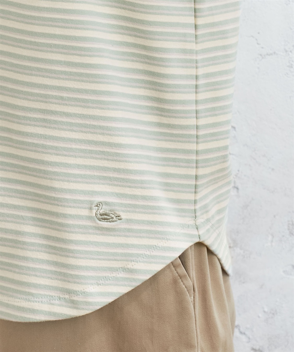 DECOY マルチボーダーベーシックカットソー_sub_5