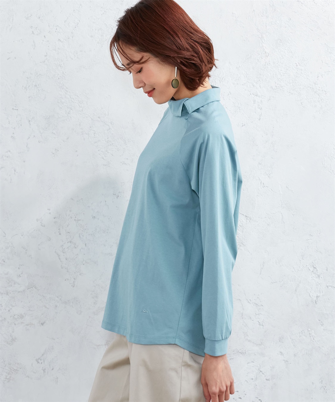 DECOY デザインカラーカットソー_sub_1