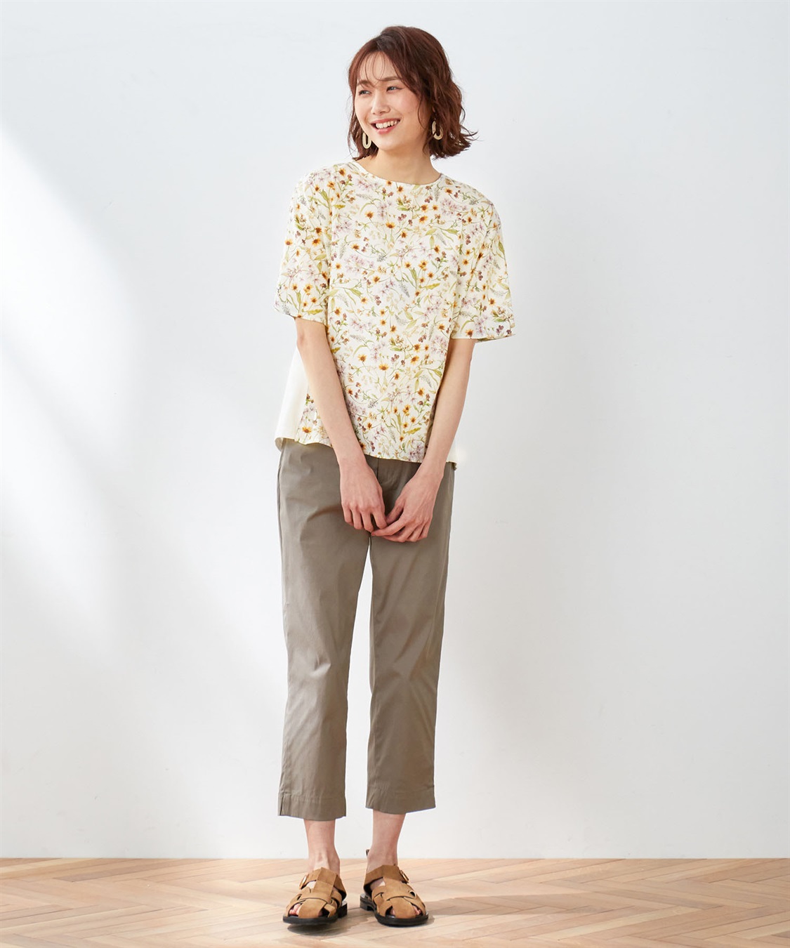 DECOY 【オーガニックコットン】リバティプリントプルオーバー_sub_10